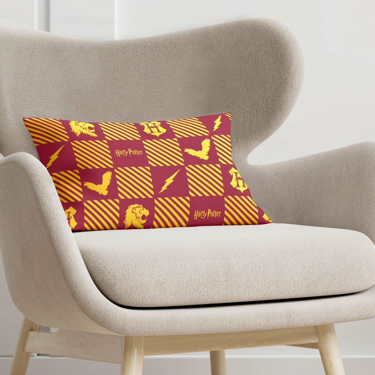 Capa de travesseiro Harry Potter Gryffindor Multicolor 30 x 50 cm